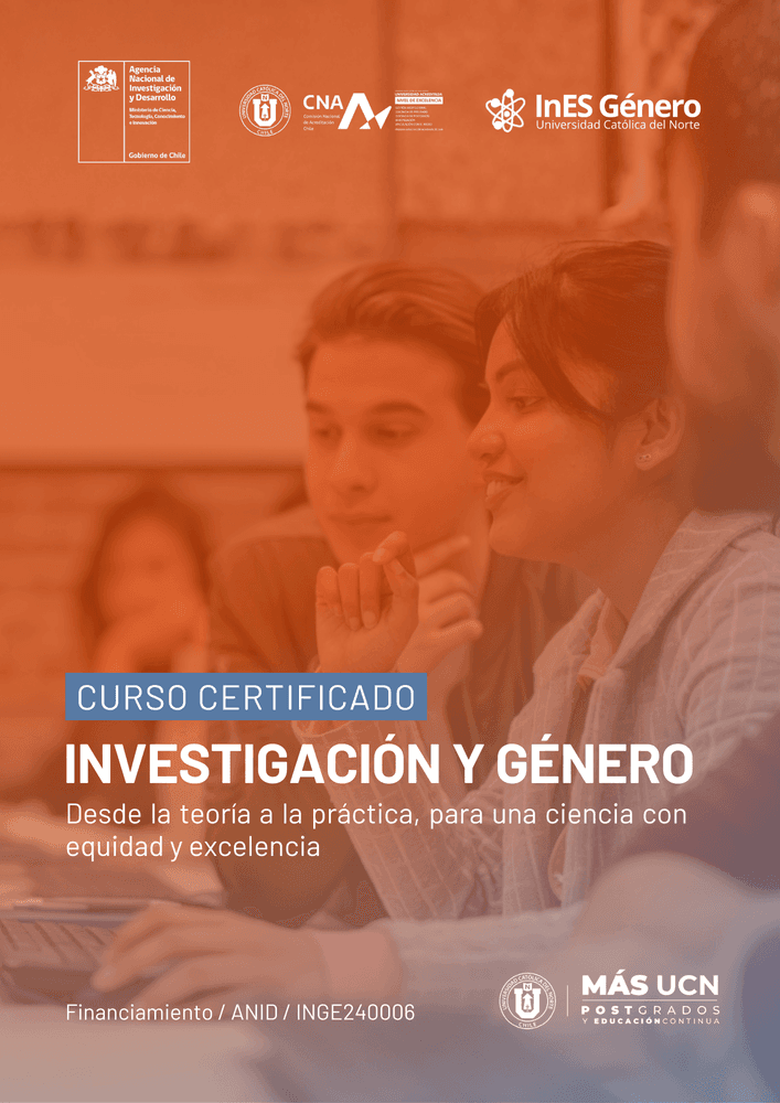 Curso "Investigación y Género: de la teoría a la práctica para una ciencia con equidad y excelencia”