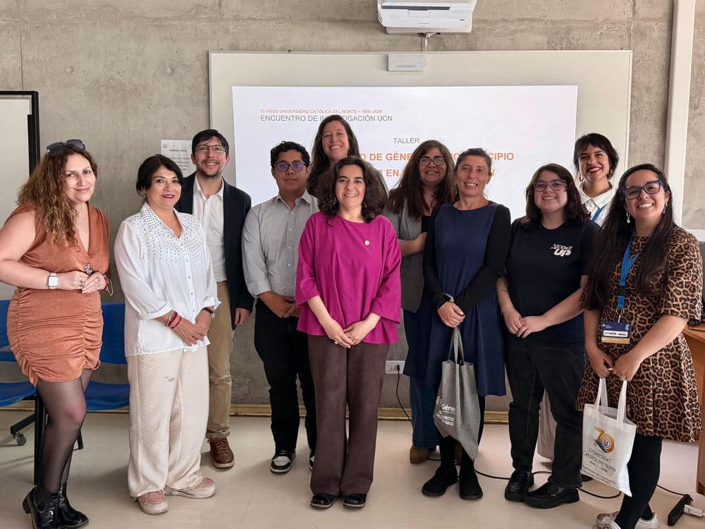 InES Género visibilizó avances y promovió la igualdad de género en el Encuentro de Investigación UCN