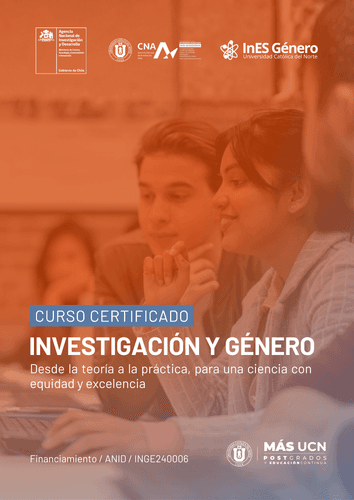 Curso "Investigación y Género: de la teoría a la práctica para una ciencia con equidad y excelencia”