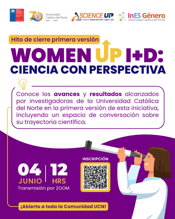 Hito de Cierre Women Up: Ciencia con Perspectiva